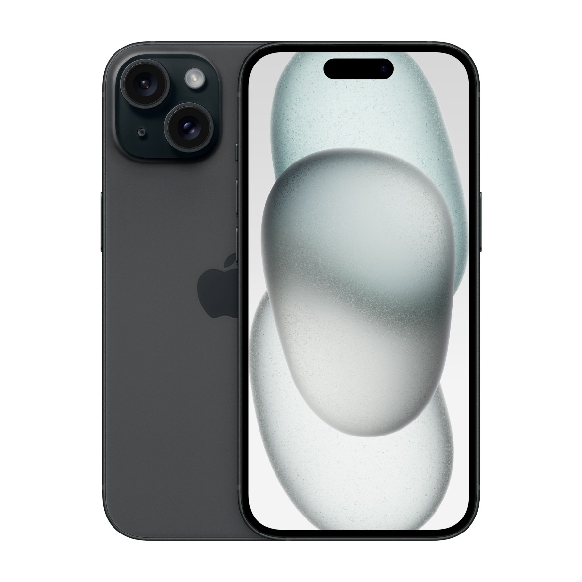 Apple iPhone 15 128 GB, svart