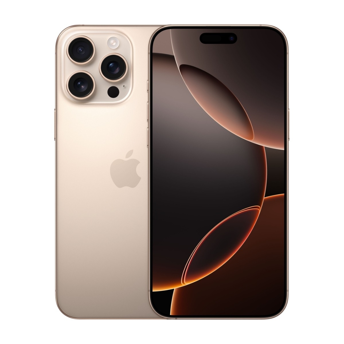 Apple iPhone 16 Pro Max 512 GB, sandfärgat titan