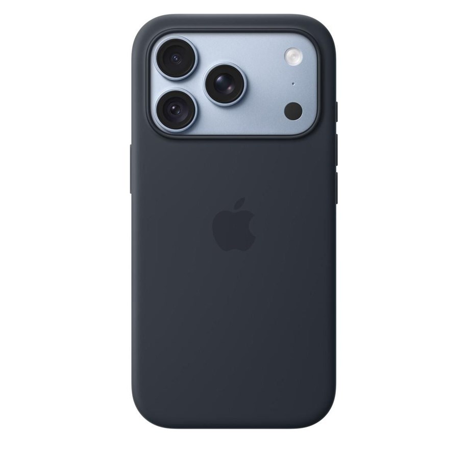 Apple iPhone 18 Pro Silicone Case with MagSafe - Navy Blue