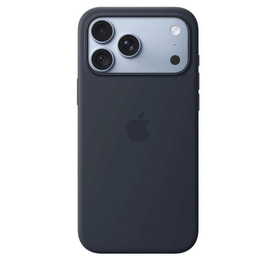 Apple iPhone 18 Pro Max Silicone Case with MagSafe - Navy Blue