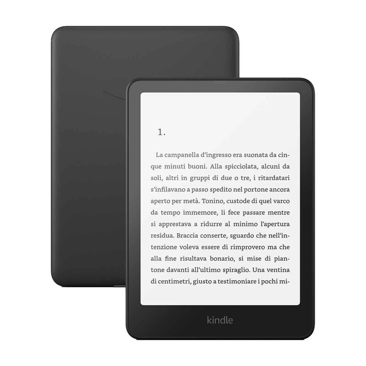 Amazon Kindle Paperwhite 7" läsplatta, svart