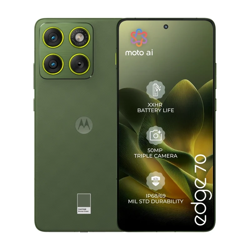 Motorola edge 70 512 GB, Bronze Green