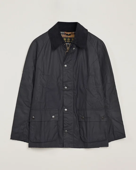 Barbour Lifestyle Ashby Wax Jacket Navy – Blå – S