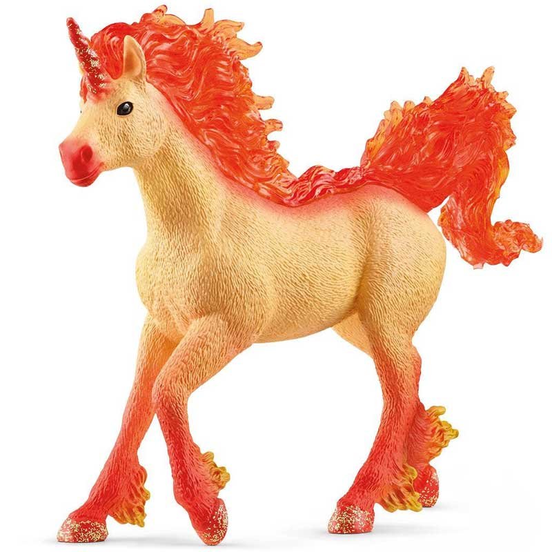 Schleich Elementa Eld enhörningshingst 70756