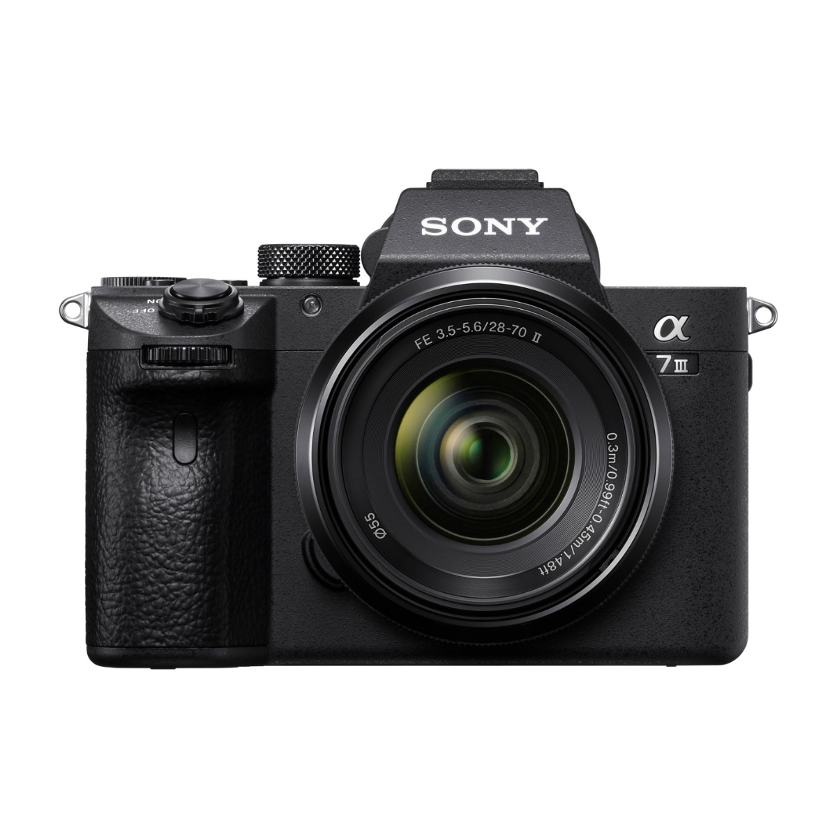 Sony Alpha 7 III kamera + 28-70 mm F/3.5-5.6, svart
