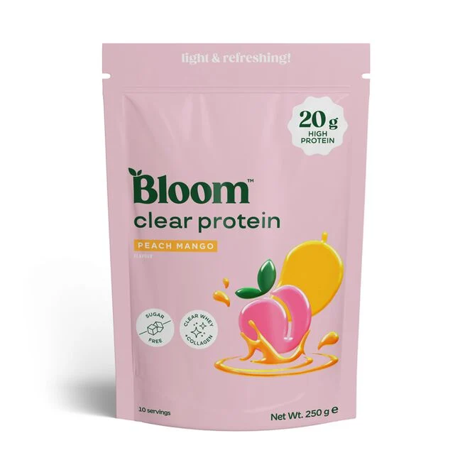 Bloom Clear Protein Collagen 250 g — Peach Mango