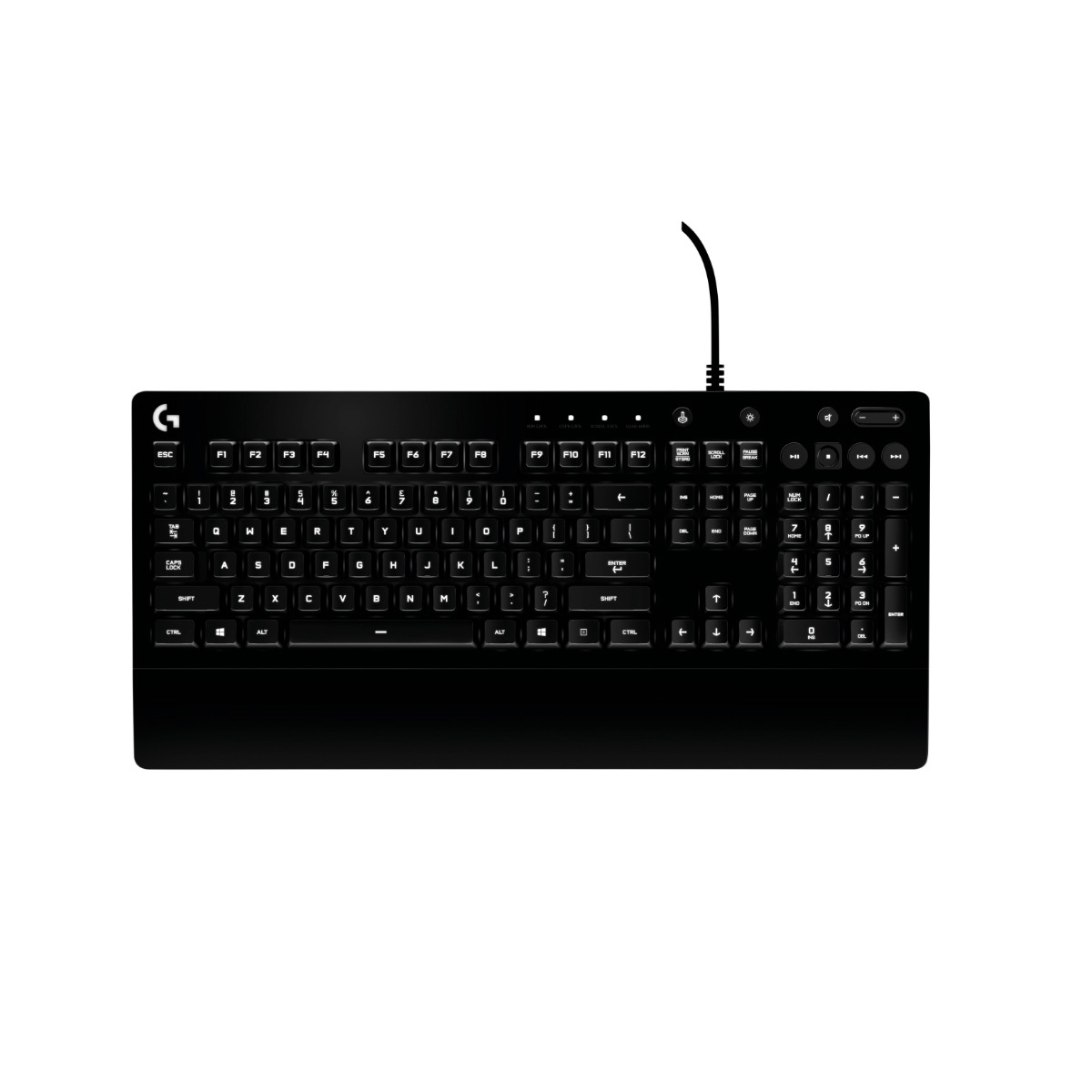 Logitech G213 Prodigy Gaming Keyboard - ND - Gaming Tangentbord - Nordisk - Svart