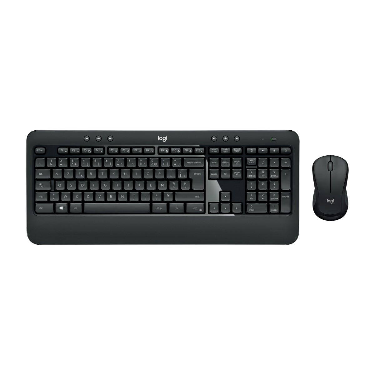 Logitech MK540 Advanced - Paket med trådlöst tangentbord och mus (920-008683)