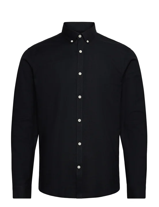 Yarn dyed oxford superflex shirt L/S