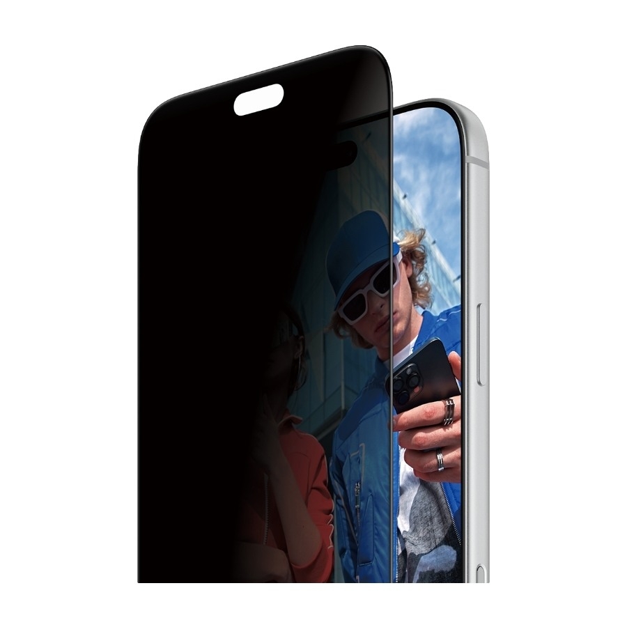 PanzerGlass iPhone 18 Pro Max 2-vägs sekretesskärmskydd, transparent