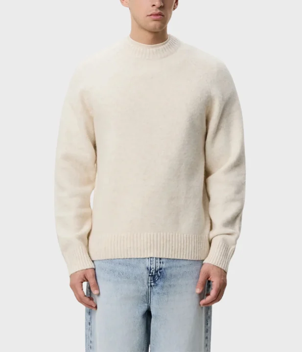 Soft Roundneck Knit (215 Ivory)