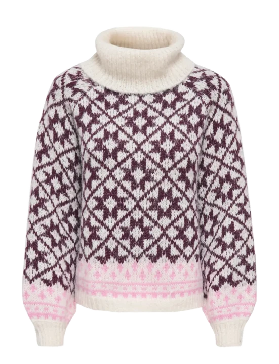 Tröja Onlcaro Ls Rollneck Cc Knt