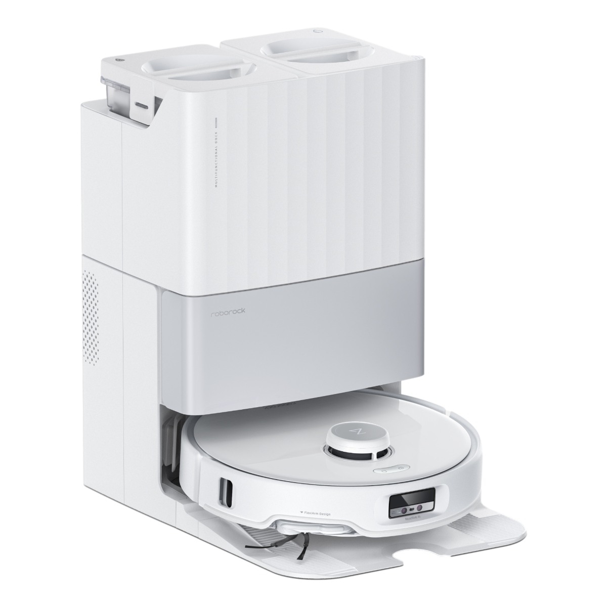 Roborock Qrevo Edge robotdammsugare, vit