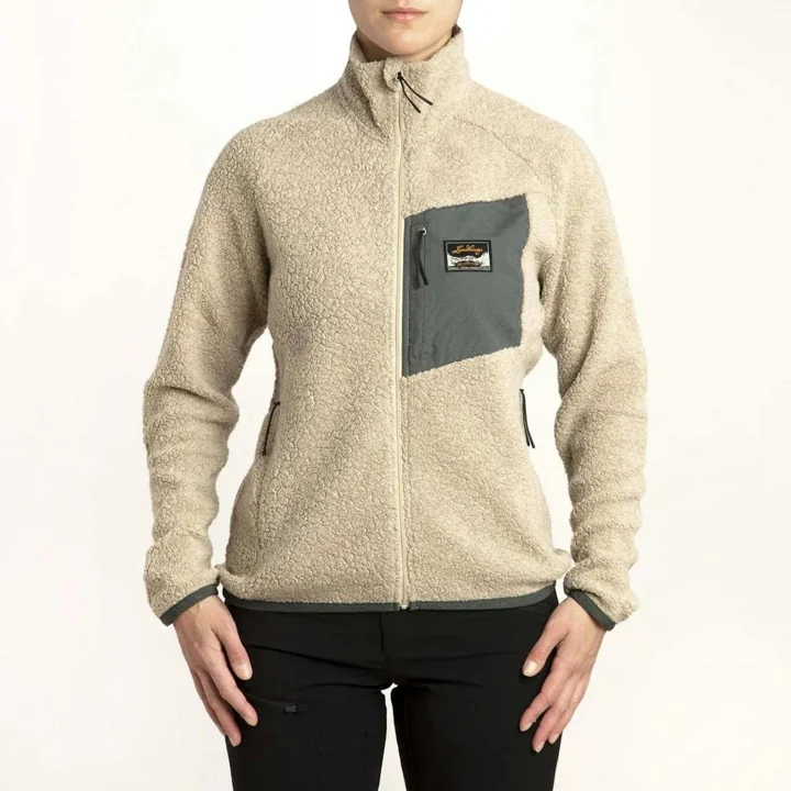 Flok Wool Pile Women damfleecetröja - Sand-02300 – Sand-02300 – XS
