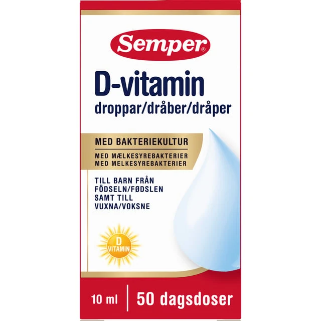 Semper D-vitamin droppar 10 ml