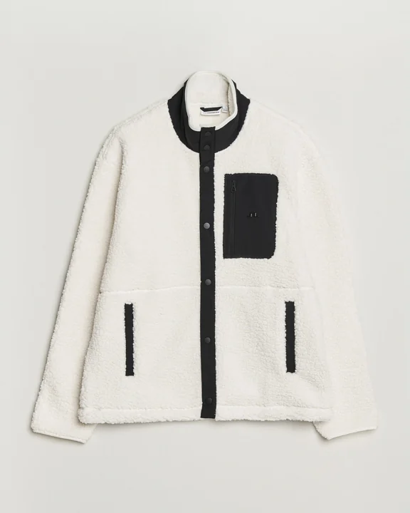 J.Lindeberg Marshall Pile Full Zip Tofu