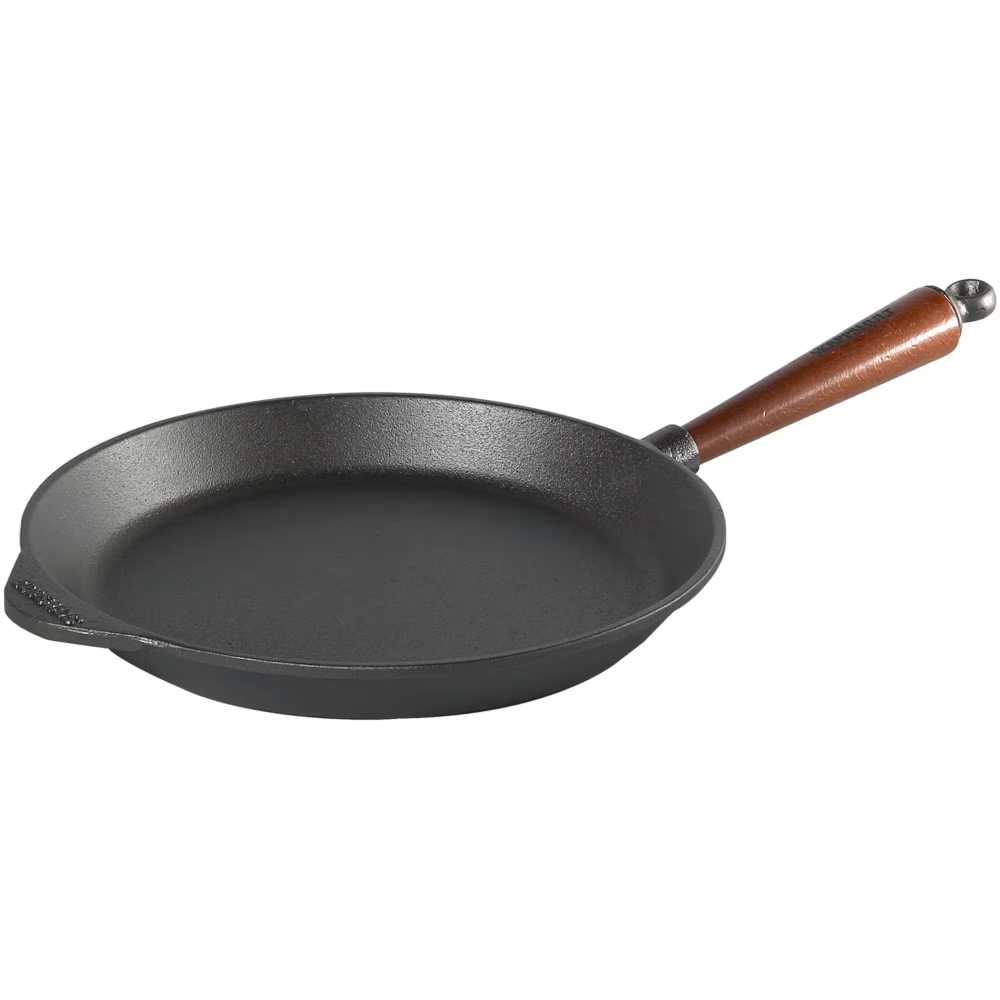 Skeppshult Gjutjärn Skeppshult stekpanna med trähandtag, 28 cm