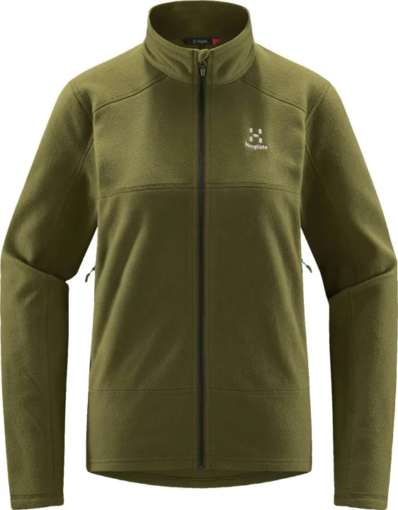 Buteo Mid Jacket Women fleecejacka för damer - Olive Green-4VY – Olive Green-4VY – M