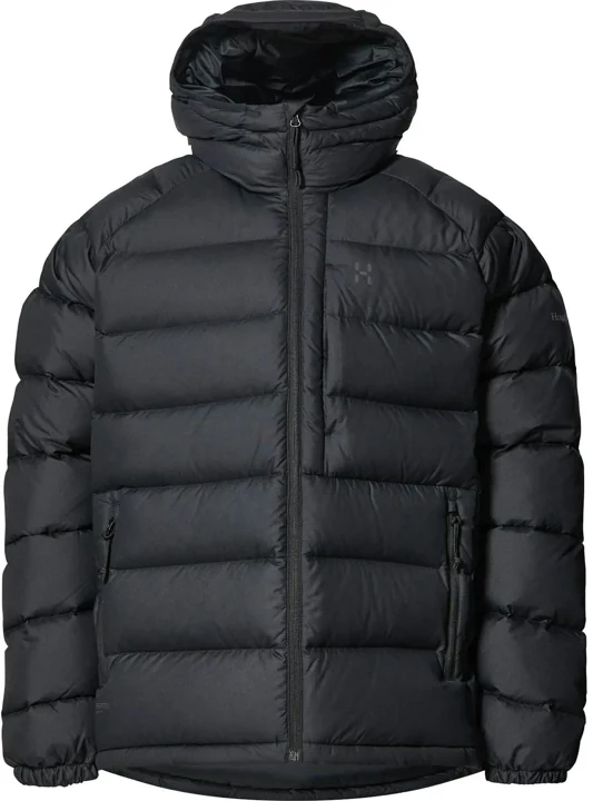 Herr Rosson Down Hood dunjacka för herr – Black – XL