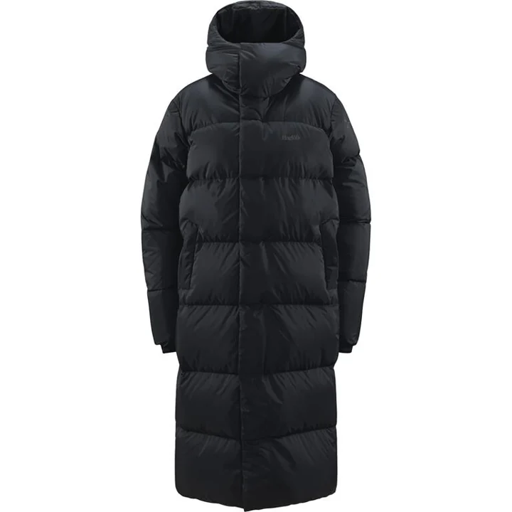 Haglöfs Dam Long Down II Parka True Black – True Black – M