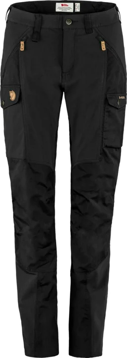 Nikka Trousers Curved WMS dambyxor - BLACK – BLACK – 38