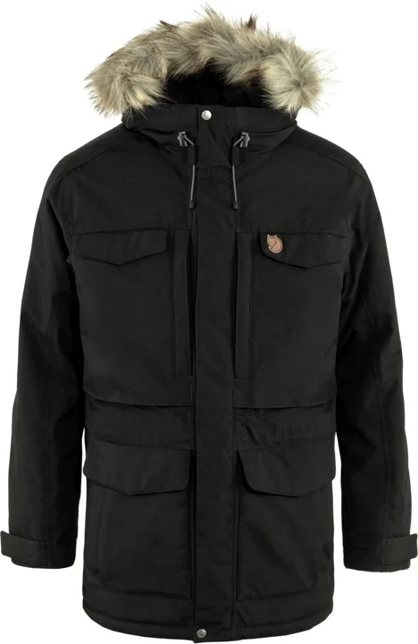 Nuuk Parka Men vinterjacka - Black-550 – Black-550 – M