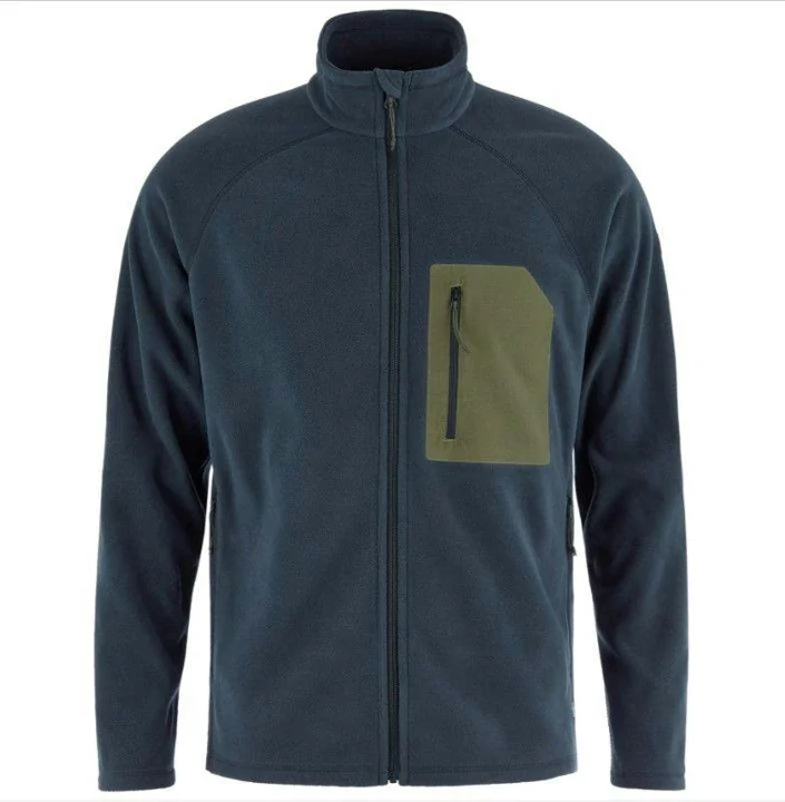 Fjällräven Men's Kaipak Fleece Dark Navy/Laurel Green