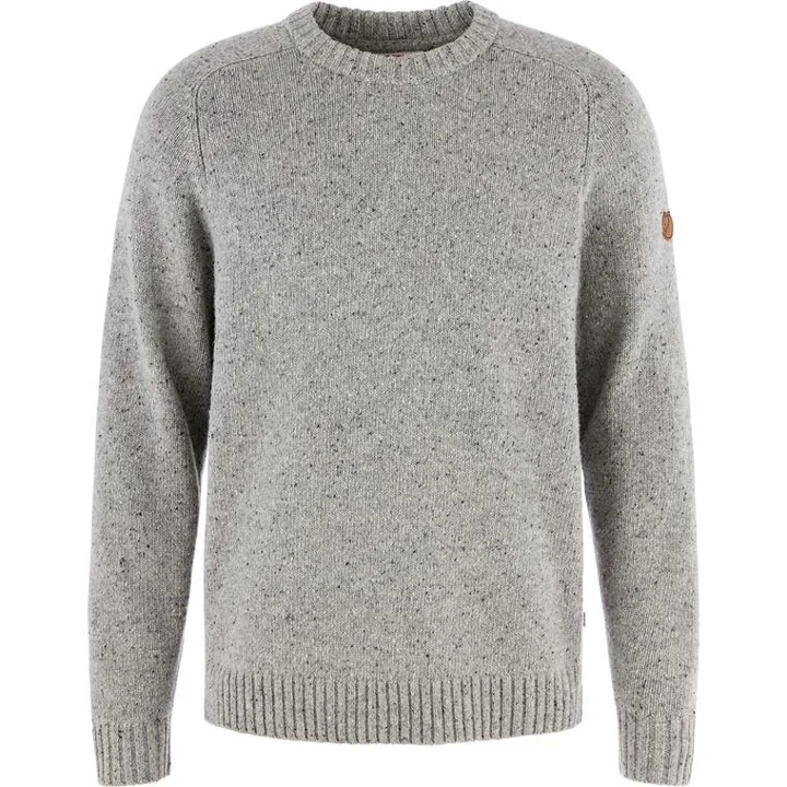 Övik Neps Knit Sweater Herr - Light Beige – Light Beige – M