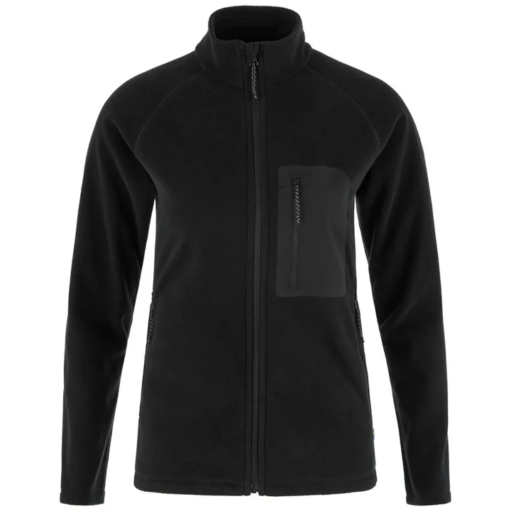 M Black-Black Women's Kaipak Fleece damsktjacka i mellanlager/fleece