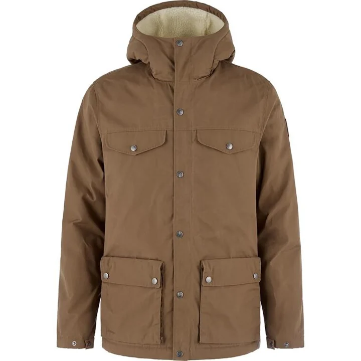 Greenland Winter Jacket M herrjacka - Wood Brown – Wood Brown – M