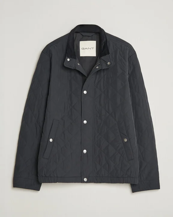 Gant Classic Quilted Jacket Black