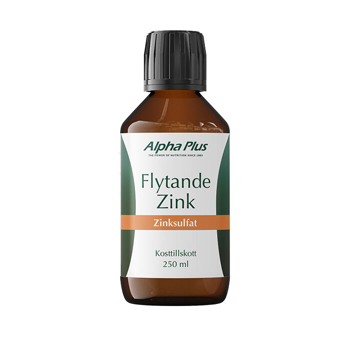 Alpha Plus Flytande zink 250 ml