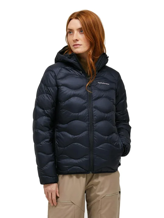 Peak Performance Dam Helium Down Hood Jacket Black – Black – L