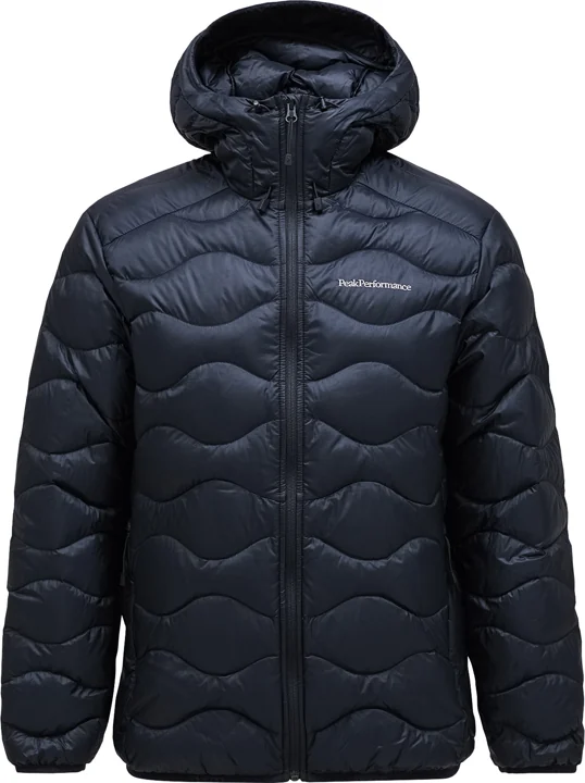Helium Down Hood Jacket Men - Black – Black – L