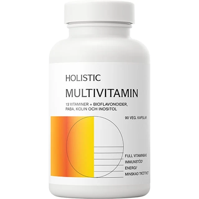 Holistic Multivitamin 90 vegetabiliska kapslar