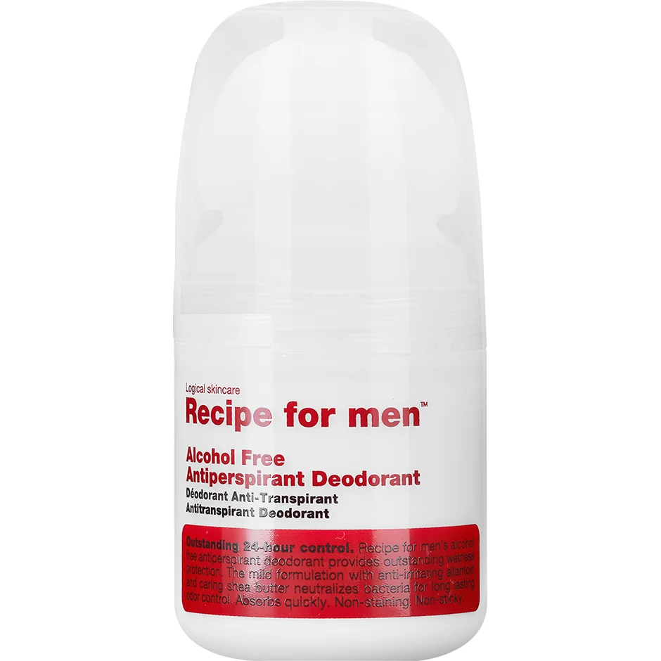 Recipe for men Antiperspirant Deodorant Alcohol Free 60 ml