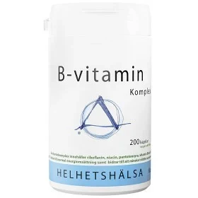 Helhetshälsa B-vitaminkomplex 200 kapslar