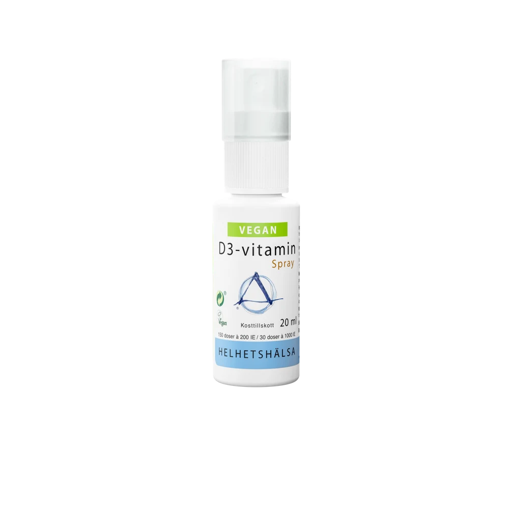 Helhetshälsa D3-vitamin 10 µg Spray Vegan 20 ml