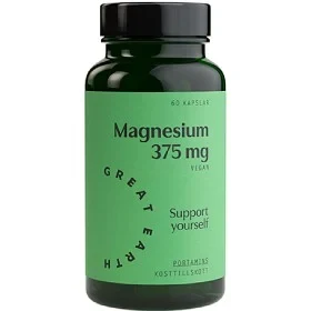 Great Earth Magnesium 375mg 60 kapslar