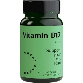 Great Earth Vitamin B12 60 tuggtabletter