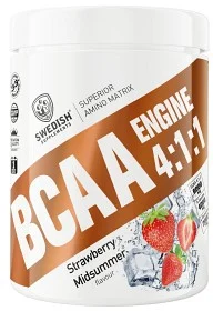 Swedish Supplements BCAA Engine - Strawberry Midsummer 400 g