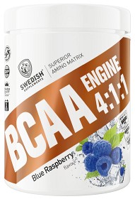 Swedish Supplements BCAA Engine - Blue Raspberry 400 g