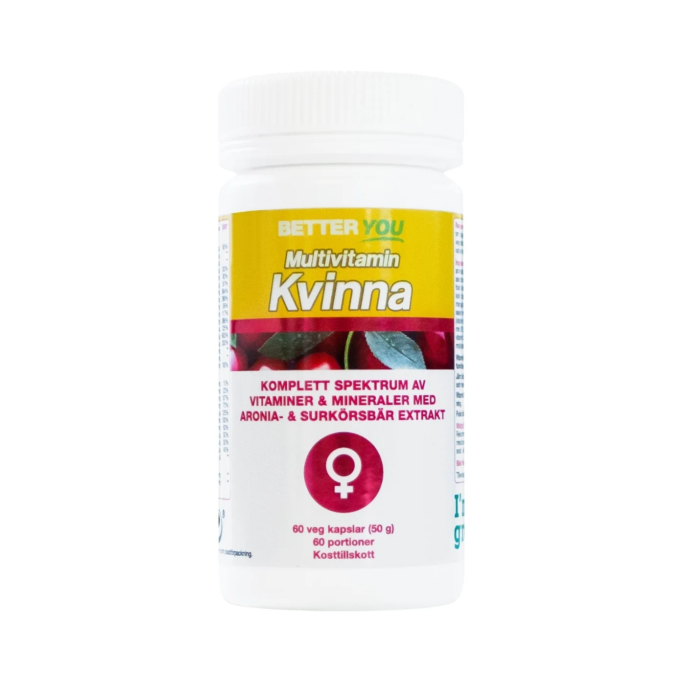 Better You Multivitamin Kvinna, 60 kapslar