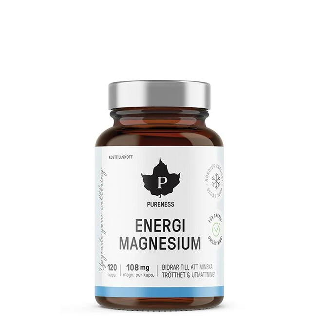 Energimagnesium 120 kapslar