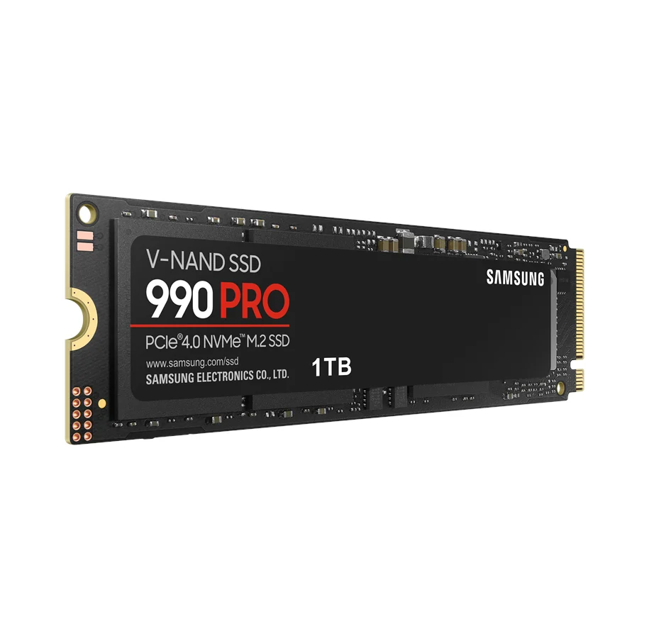 Samsung 990 Pro SSD - 1TB - Utan värmespridare - M.2 2280 - PCIe 4.0