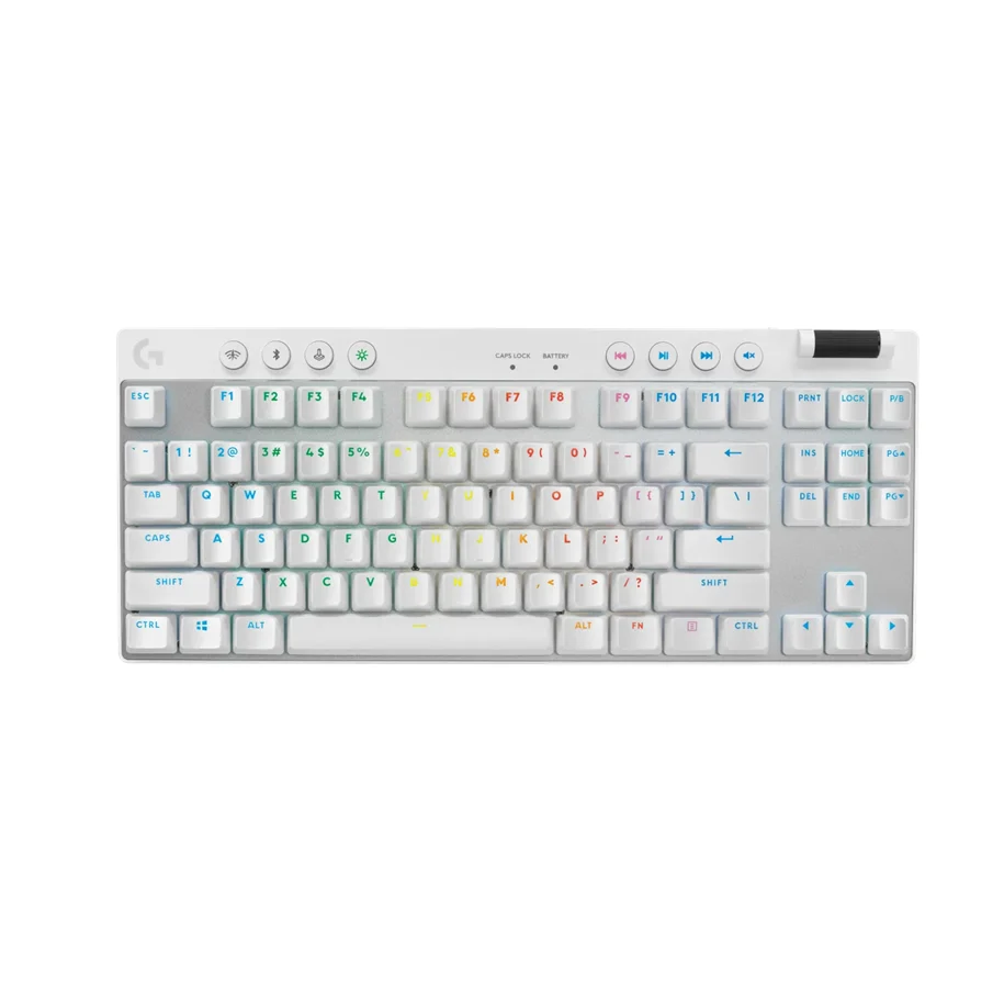 Logitech G PRO X TKL – nordisk, vit