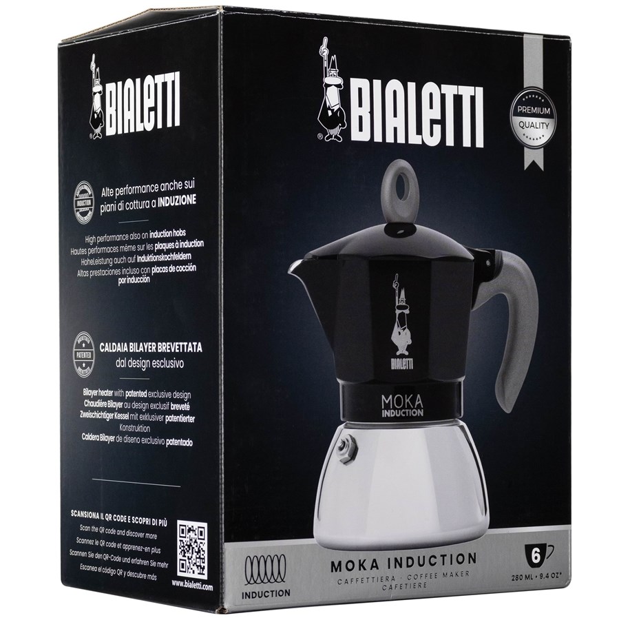 Bialetti Moka Induction 2.0 - 6 cups