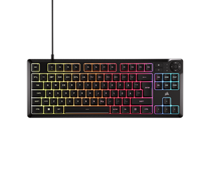 Corsair K55 Core TKL - Gaming Keyboard - Utan numpad - Nordisk - Svart