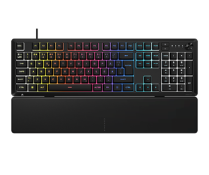 Corsair SKIFF 100 Wired - Gaming Tangentbord - Nordisk - Svart