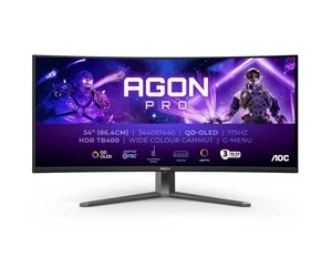 34" AOC AG346UCD - 3440×1440 (UWQHD) - 175 Hz - QD-OLED